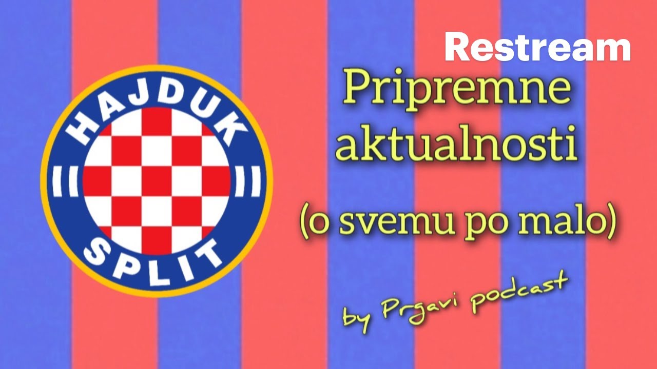 Prgavi live o aktualnostima s priprema