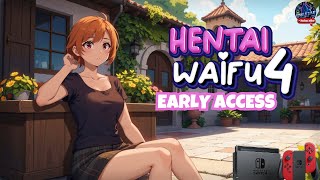 First time playing HENTAI WAIFU 4 Nintendo Switch v1 EARLY ACCESS #hentai_waifu_4 #keymailer