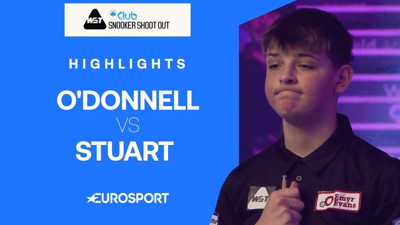 15-year-old Sion Stuart faces off against Martin O'Donnell 😳 | 2024 Snooker Shoot Out 🎱