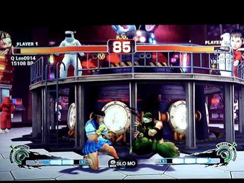 SSF4: Q Lee0914 (Ibuki) vs Uryo (Sakura) - Japanese XBL ranked