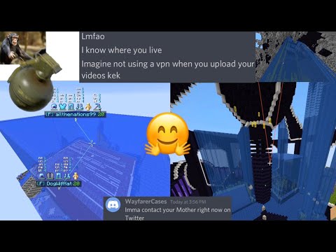 Watercubing minecraft anarchy servers to make people mad 😡 (I get doxxed)