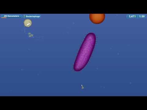 Giant grey goo eats a martian building