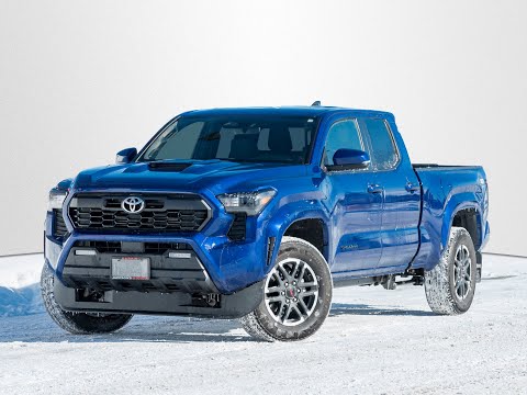 2025 Toyota Tacoma 4x4 Double Cab Auto in Blue for sale at Jackson's Toyota in Barrie, ON