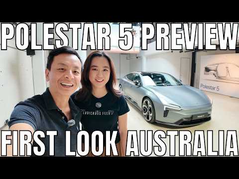 Performance Polestar 5 First Look Pre-Production Walkaround in Sydney