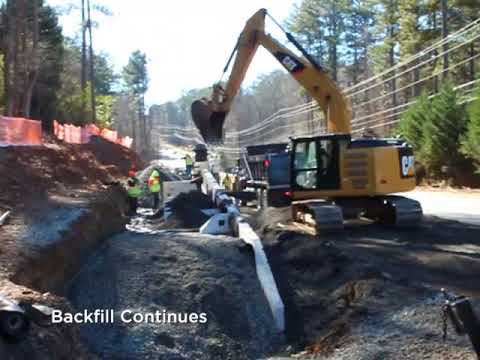 Cut Wall Pine Mountain Installation