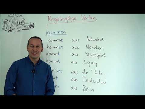 Almanca A1 INTENSIV Ders - 4 Regelmäßige & Unregelmäßige Verben - Almanca Düzenli & Düzensiz Fiiller