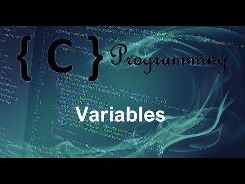 C programming Tutorial – 2 – Variables