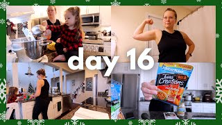 🎄 VLOGMAS DAY 16 | how I count calories, ynab budget, chores, meal planning, & home with my toddler