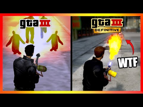 GTA 3 (Definitive Edition) is A DISGRACE