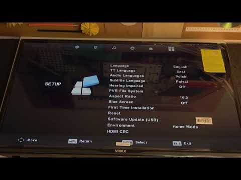 How to Switch Language on VIVAX 32 TV-32LE112T2 Android Smart TV - Set Another Language on Vivax TV
