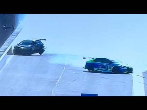 BIG crash in the 2023 IMSA Michelin Pilot Challenge at Daytona with just over 2 hours left