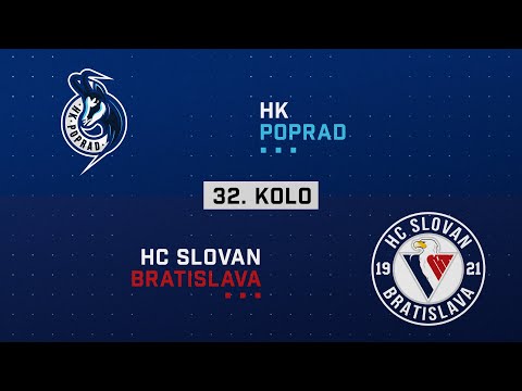 32.kolo HK Poprad - HC Slovan Bratislava HIGHLIGHTS