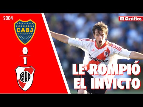 TORNEO CLAUSURA 2004: BOCA 0 RIVER 1