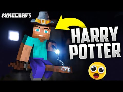 I am HARRY POTTER in Minecraft But...
