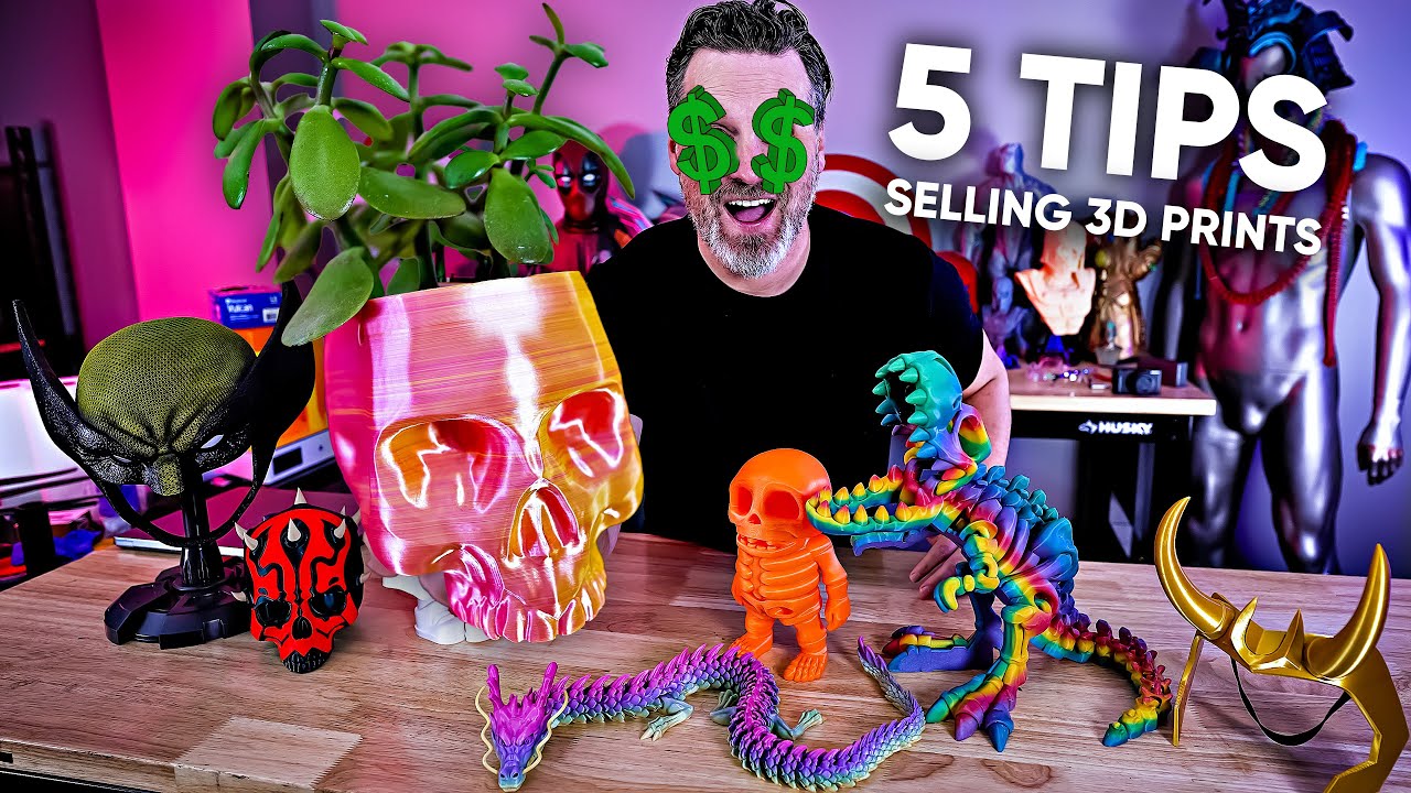 Top 5 Tips for Making Money With 3D Printing in 2024