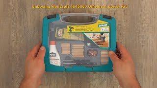 Unboxing Wolfcraft 4645000 Universal Dowel Kit - Bob The Tool Man