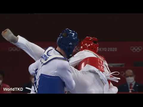 5 points. SINDEN Bradly GBR - Shuai ZHAO