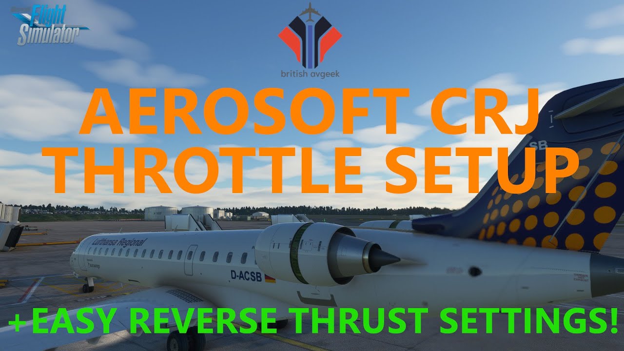 CRJ Throttle not working Hardware & Peripherals Microsoft Flight Simulator Forums