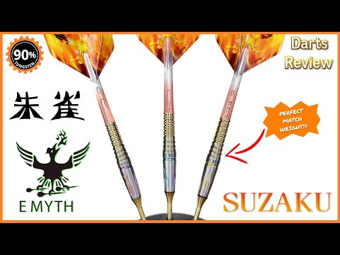E-Myth SUZAKU Darts Review - Perfect Match Weight!!!