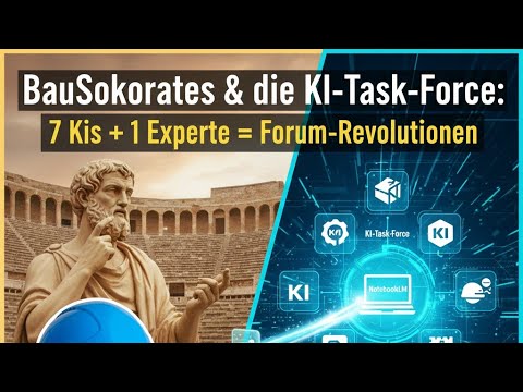 BAU.DE: BauSokrates & die KI-Task-Force: Wie 7 KIs und ein Experte das Forum revolutionierten