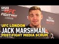 Jack Marshman Says He Packed His Bags And Ran From British Army To Fight At UFC London