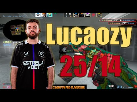CSGO POV Fluxo Lucaozy (25/14) vs O PLANO (Vertigo) @ CBCS Masters 2023