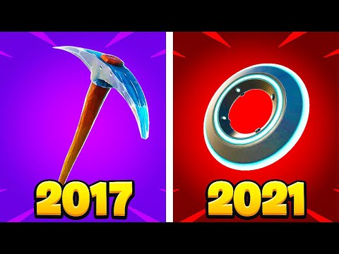 Fortnite's History of Pickaxes