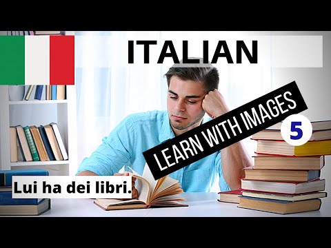 Learn Italian for beginners lesson 5 | Learn Italian fast with pictures | English-Italian A1