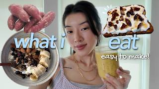 what i eat to stay productive (easy recipes, healthy snacks for remote work & study)