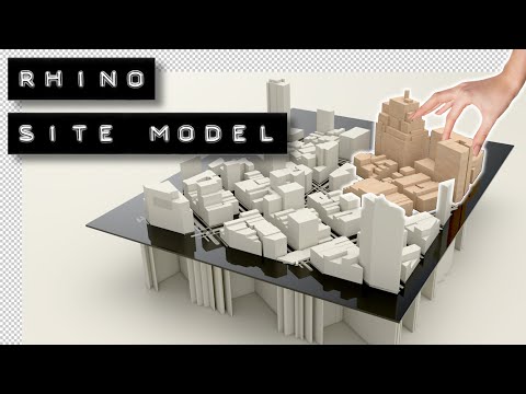 How to Make a Site Model in Rhino