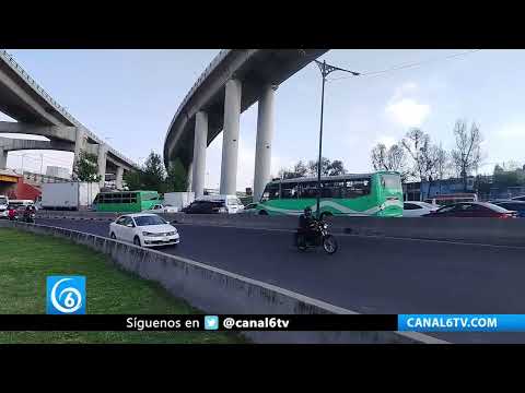 Video: Obras en el puente de La Concordia complican la movilidad en la zona limítrofe del Edomex y CDMX