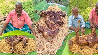 MUTTON MANDHI BRIYANI | Full Mutton Mandhi Cooking in Village | Whole Mutton Mandhi Process