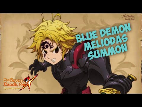 Blue Demon Meliodas SUMMONS! LET'S GET HIM! SEVEN DEADLY SINS GRAND CROSS