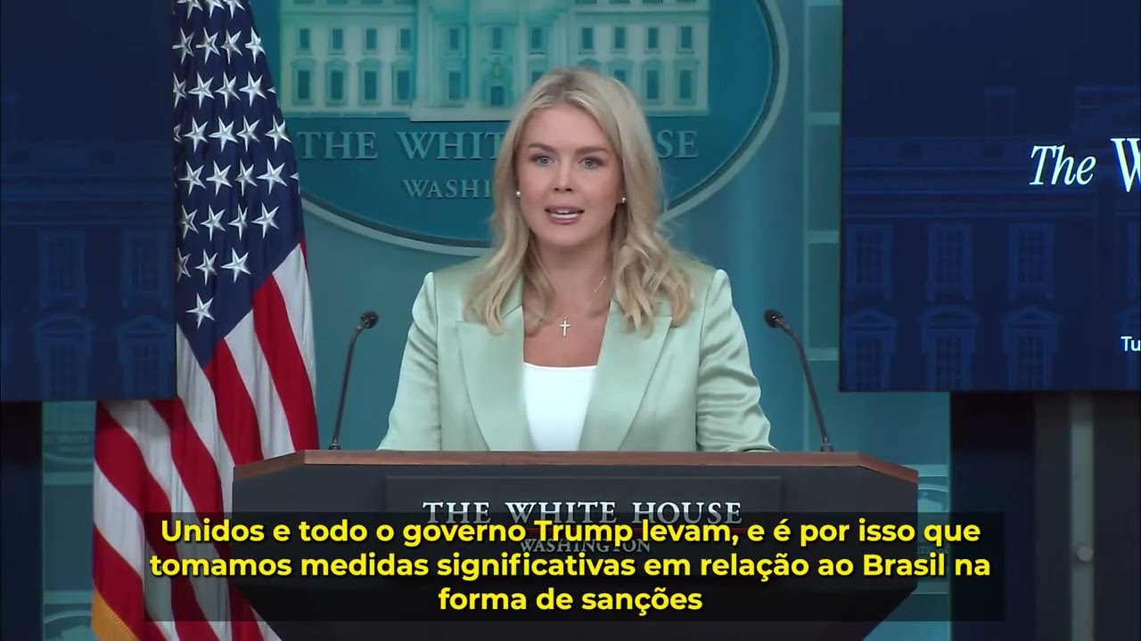 Porta-voz da Casa Branca fala sobre Brasil e liberdade de expressão