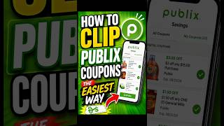 The Easiest and Fastest Way to Clip Publix Coupons!!! #publixcouponing  #publixcouponers #publix