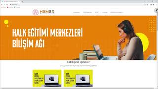 Halk Eğitim Merkezleri Bilişim Ağından Nasıl Yararlanabilirim? #eğitim