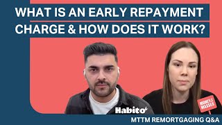What is an early repayment charge and how does it work?