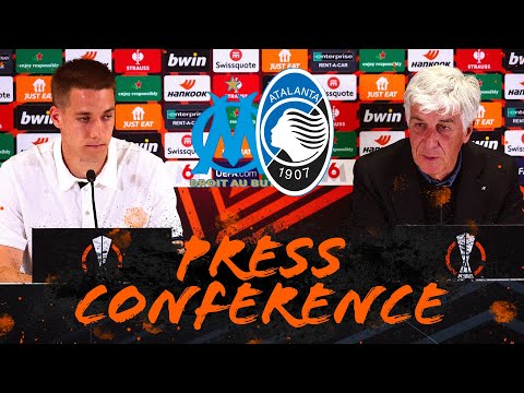 UEL andata SF | Olympique de Marseille-Atalanta | La conferenza stampa di Gasperini e Pašalić