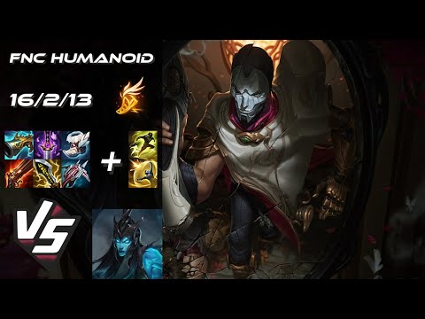 Fnatic Humanoid BOTTOM Jhin vs Kalista - EU Challenger Patch 25.21