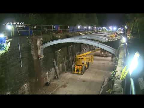 Amazing Fastest Bridge Demolition Technology   Extreme Ingenious Construction Worker's Technique
