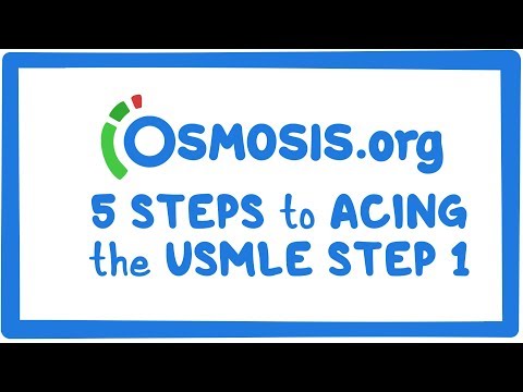 Osmosis's 5 steps to Acing the USMLE step 1