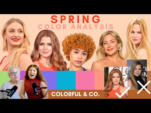 Secrets of Spring Colors - Everything You Need To Know About Spring Color Analysis Palette