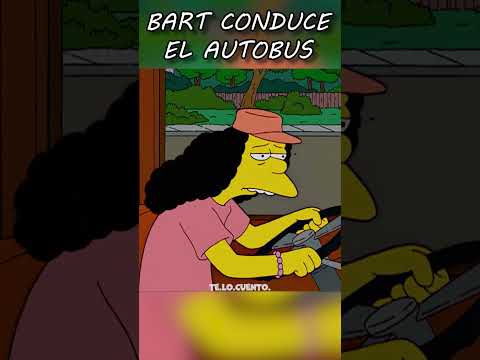BART CONDUCE EL AUTOBUS