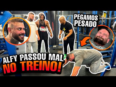 ALFY POLLY AND LEONIDAS' INSANE CHEST WORKOUT! - LEO STRONDA Feat. JHABA!