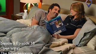 Grey&#39;s anatomy S9E18 - Open letter - The helio sequence