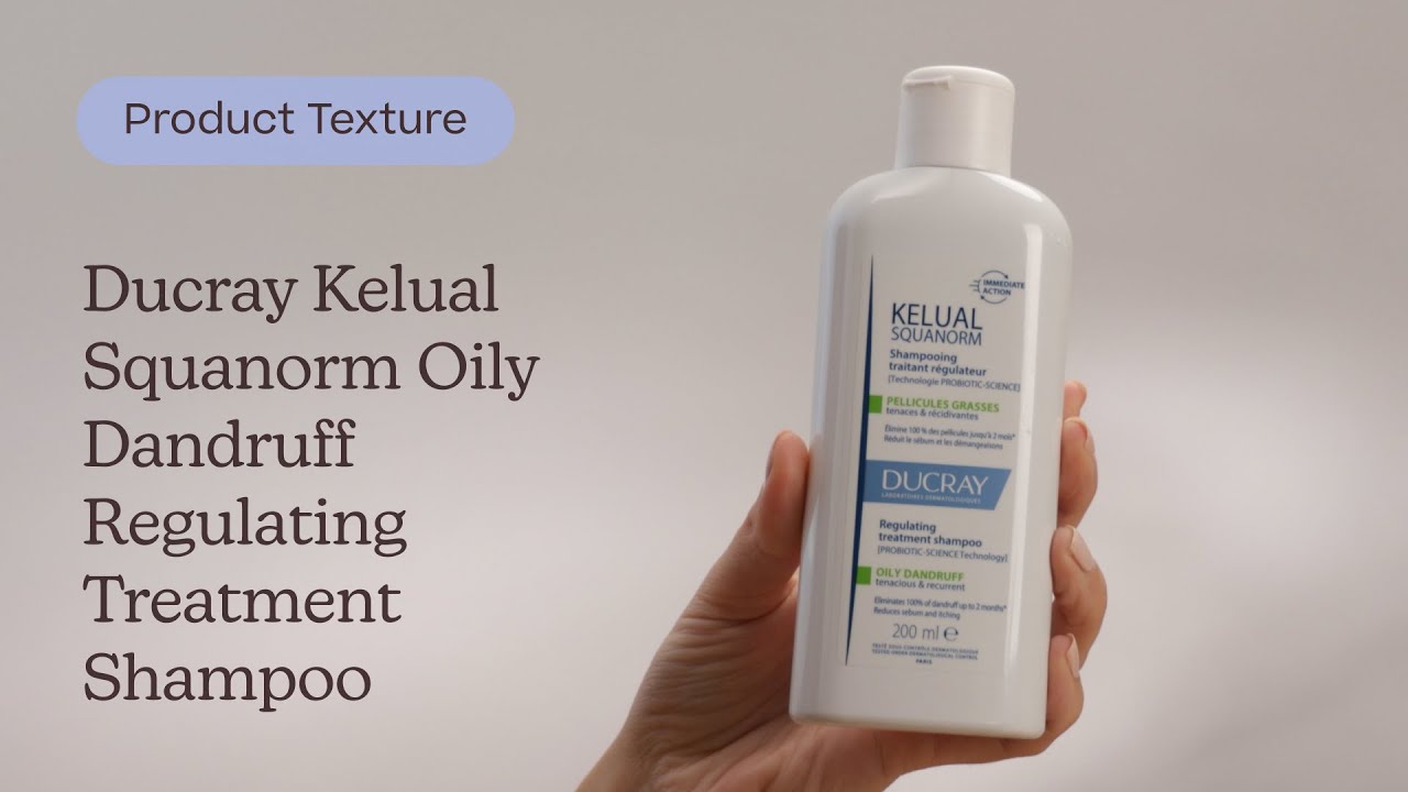 Ducray Kelual Squanorm Oily Dandruff Regulating Treatment Shampoo Texture | Care to Beauty