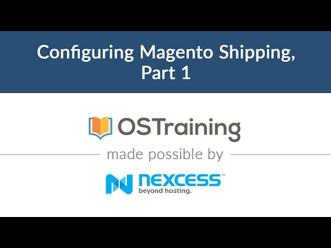 Magento 2 Beginner Class Lesson 26 Configuring Magento Shipping Part 1
