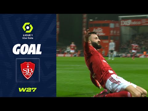 Goal Franck HONORAT (44' - SB29) STADE BRESTOIS 29 - PARIS SAINT-GERMAIN (1-2) 22/23