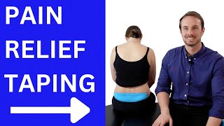 Sacroiliac (SI) Joint FAST PAIN RELIEF Taping Technique | RockTape SIJ