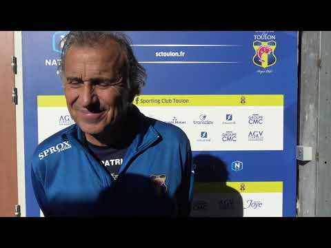 Sporting Club Toulon - SO Cholet (National - J15) : interview d'avant match du coach Victor Zvunka